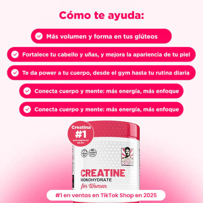 Creatina para mujeres