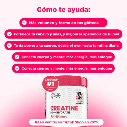 Creatina para mujeres