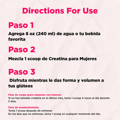 Creatina para mujeres